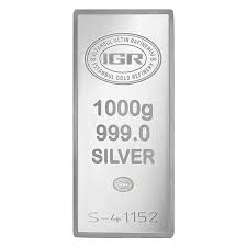 شمش نقره 1000 گرمي اي جي ار   ترك (ايار)999/9(IGR)